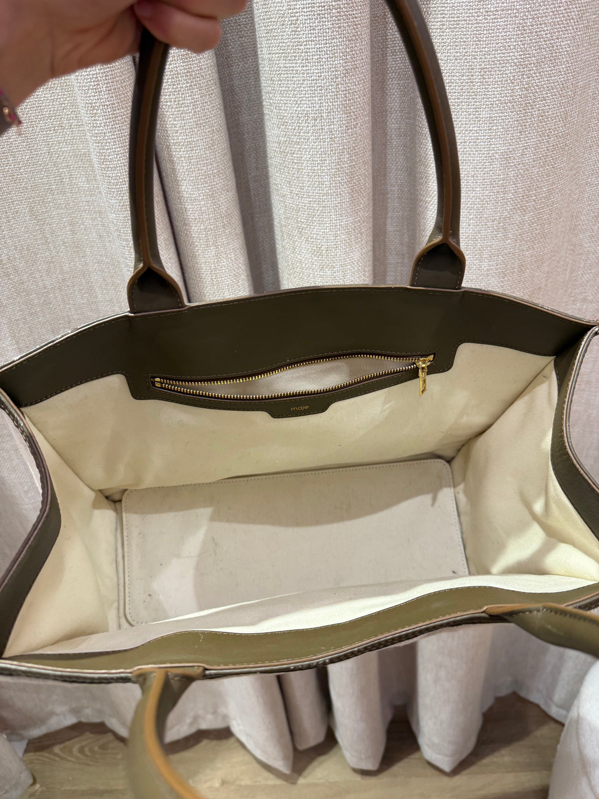 Cabas Maje beige T.U