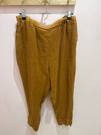 Pantalon American Vintage camel lin TU