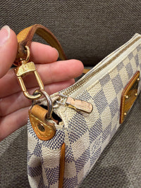 Sac Eva Louis Vuitton damier azur 17/09