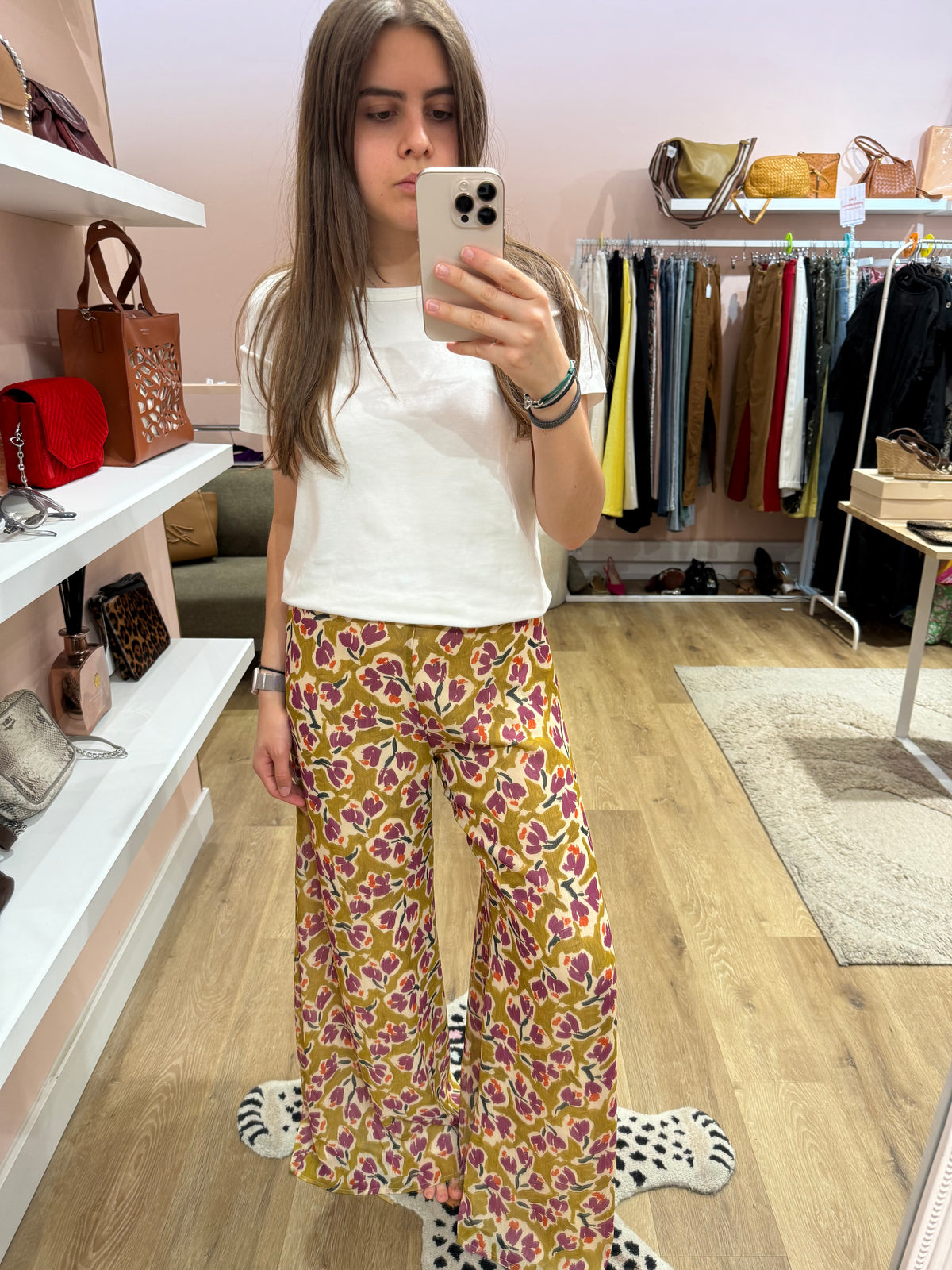 Jane Wood Pantalon Vert T.S 12/07