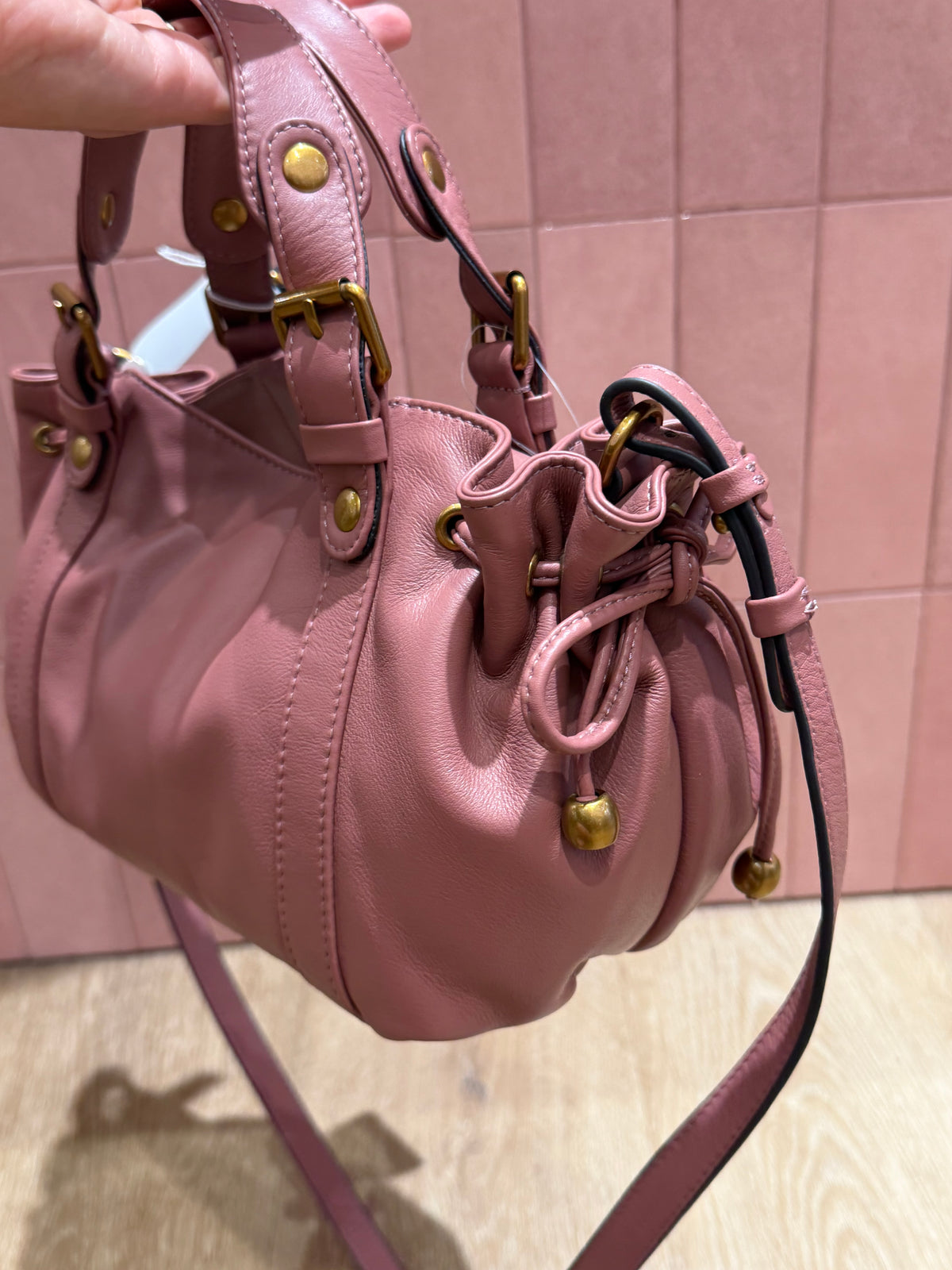 Sac rose Gérard Darel neuf 15/10