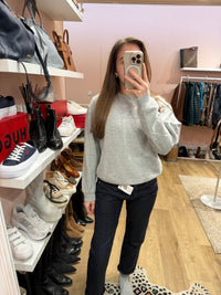 Sweat The Kooples gris T.XS