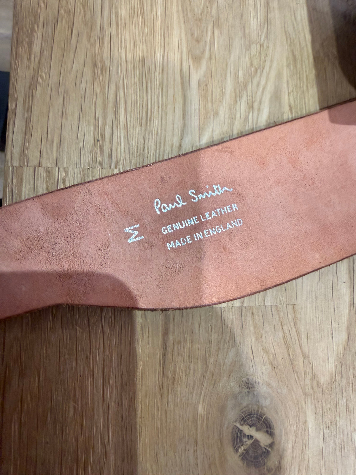 Ceinture marron Paul Smith T.M 07/06