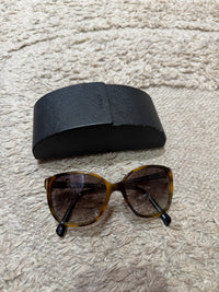 Lunettes Prada beige et rouge TU