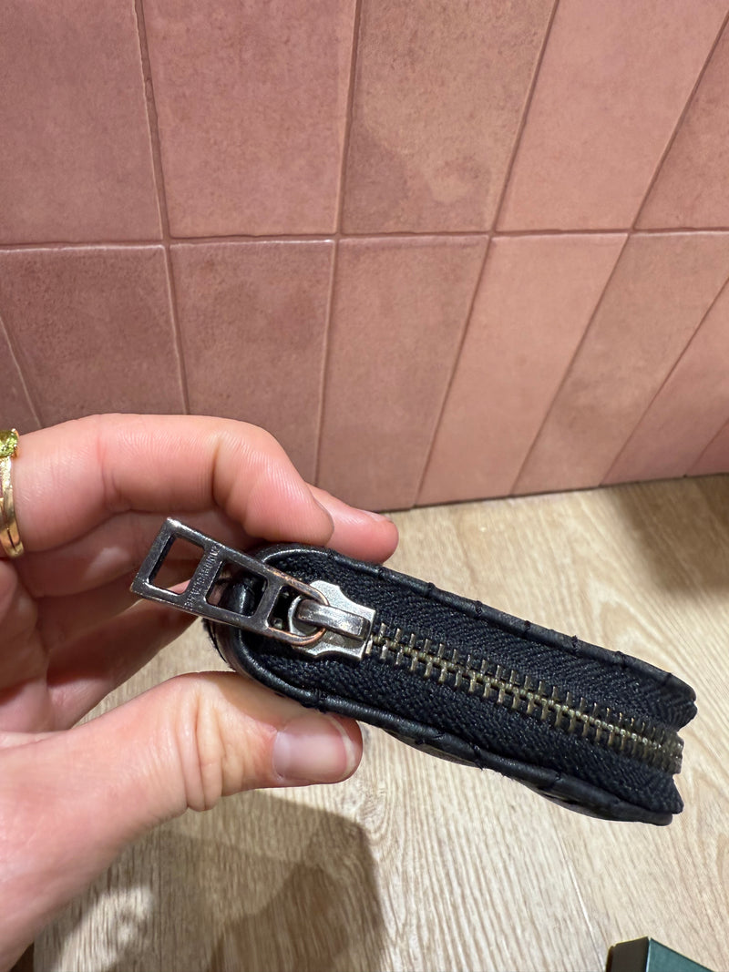 Porte-monnaie Zadig & Voltaire zip noir cuir