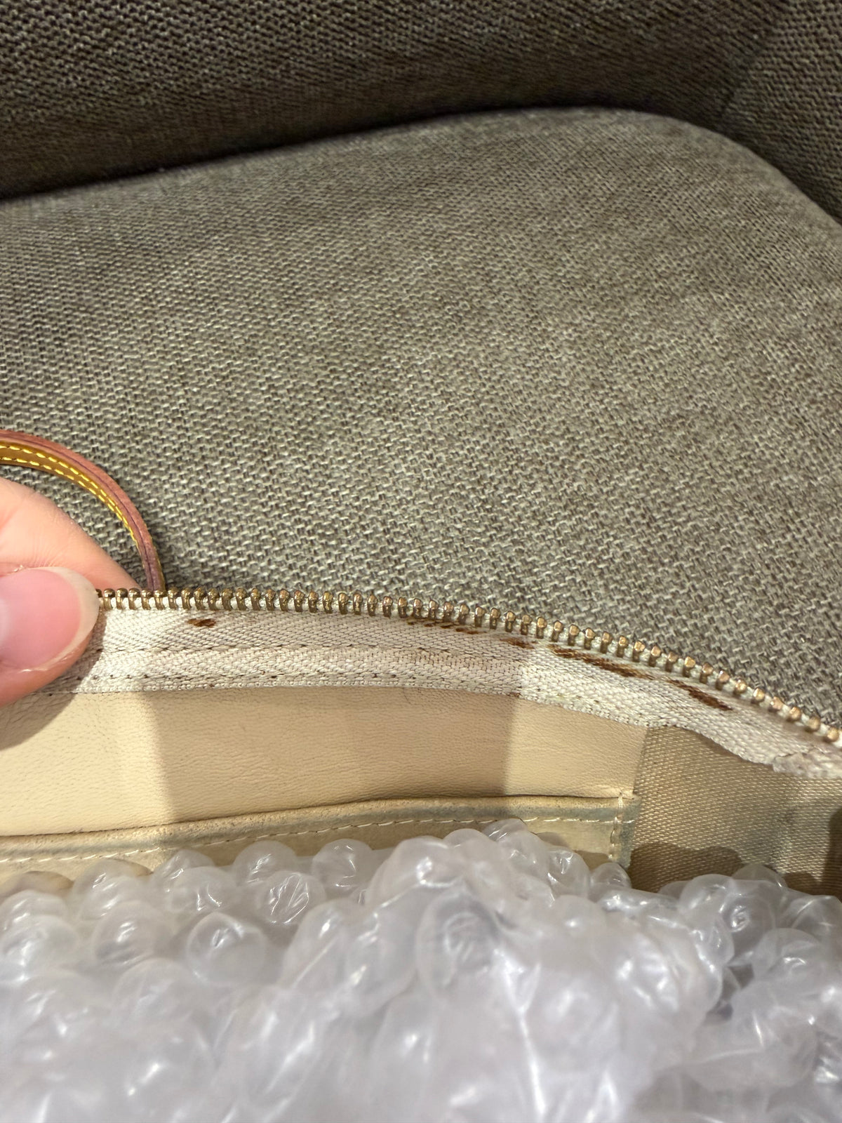 Sac Eva Louis Vuitton damier azur 17/09