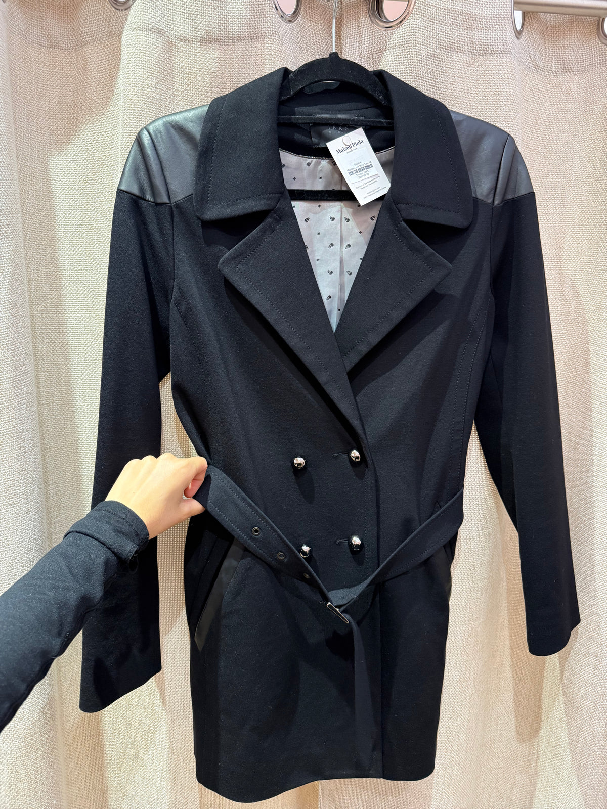 Manteau noir IKKS T.M