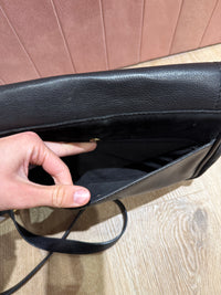 Sac noir cuir Sessun