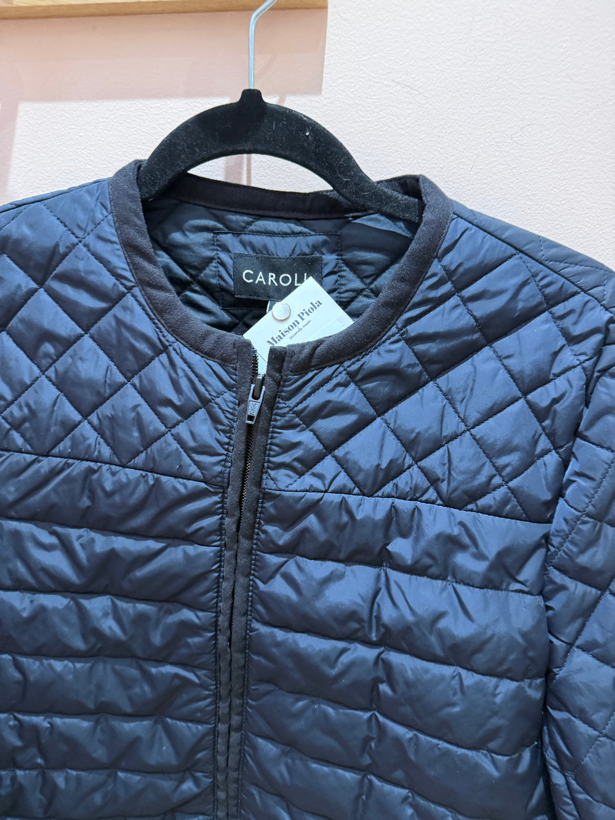 Veste matelassée Caroll marine T.M