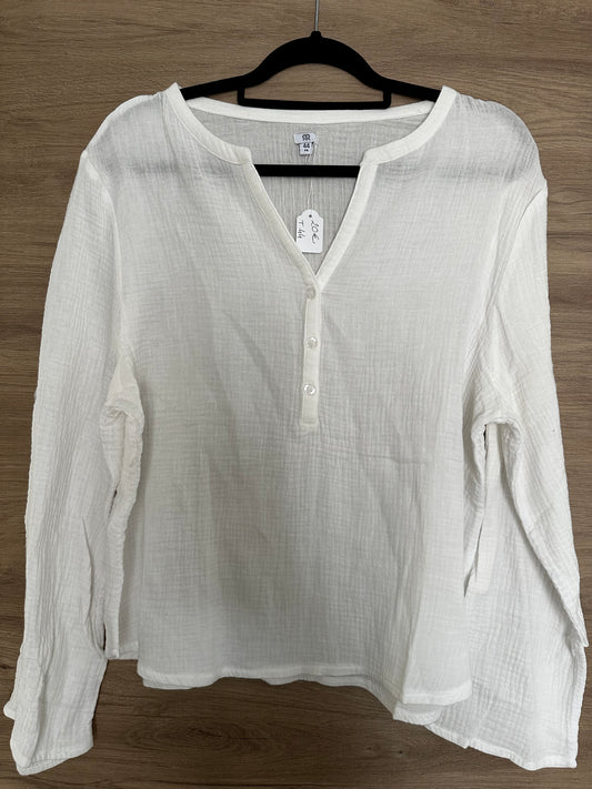 Blouse la redoute blanche T.44