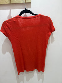 T-shirt Majestic rouge T.M