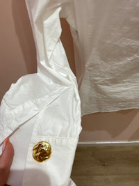 Chemise croisee beige Zara T.M