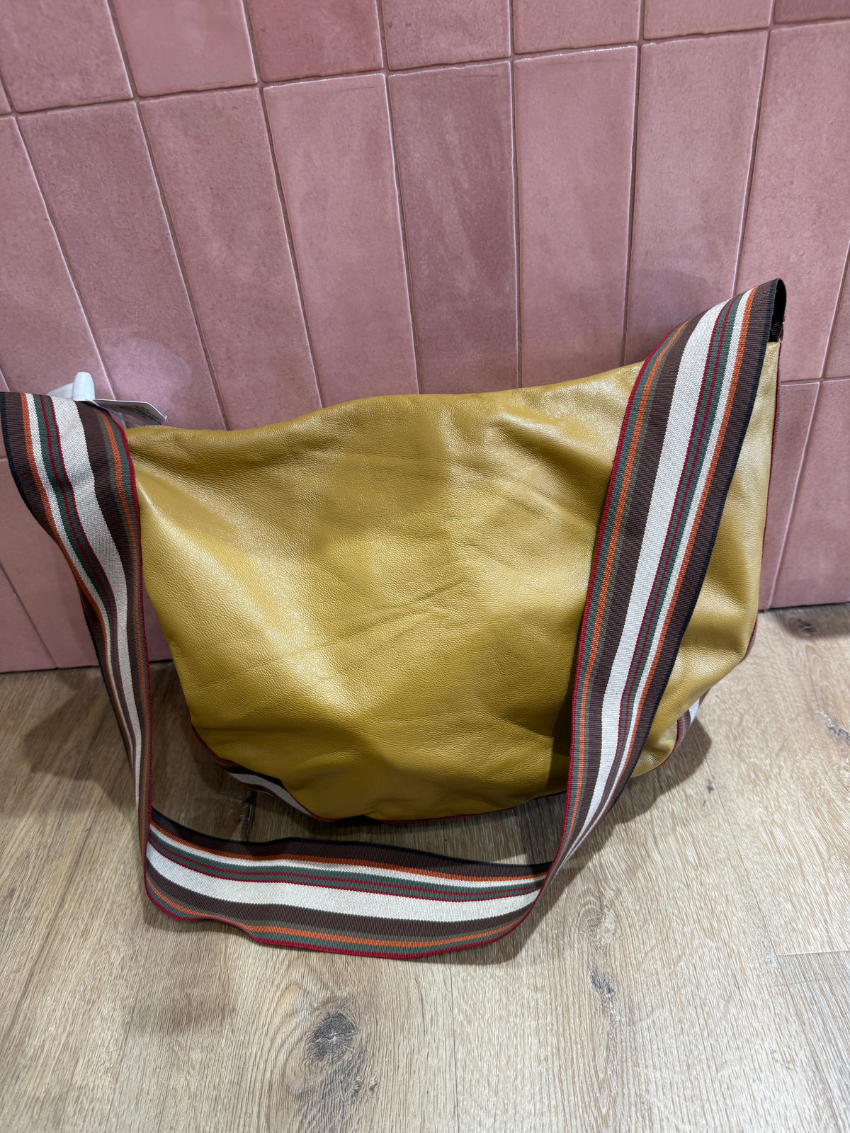Sac jaune en cuir - jaune - 31/05