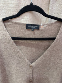Gilet taupe - Jardin Privé - T.L 10/09