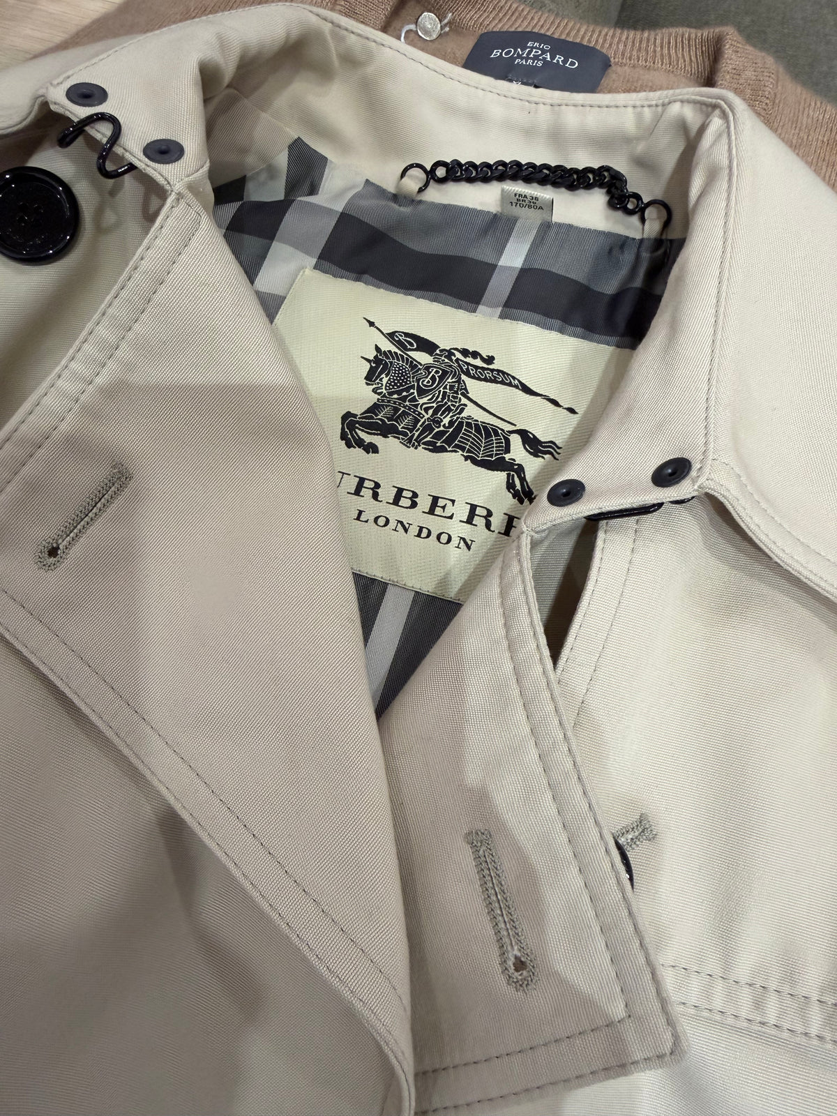 Trench beige Burberry - T.36 19/09