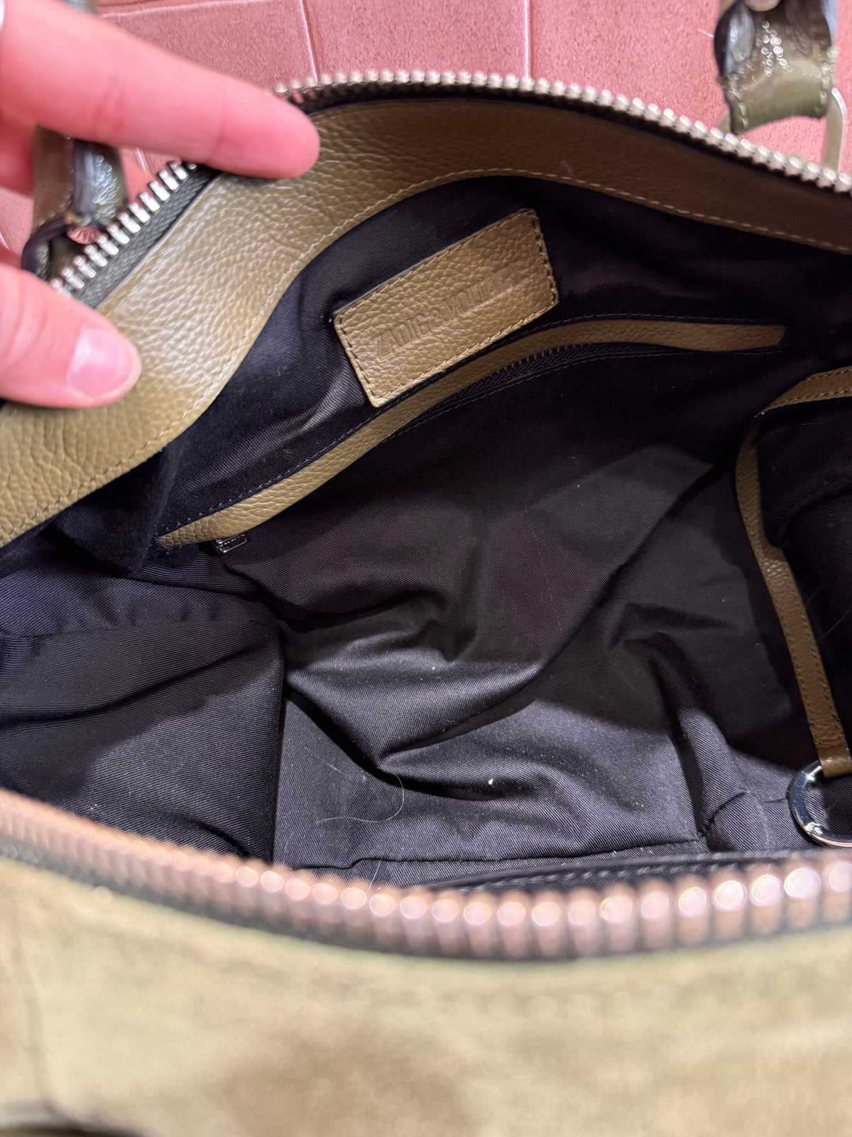 Sac Zadig et voltaire kaki 27/05