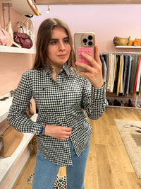 Chemise noir et blanc Ralph Lauren T.34 01/07