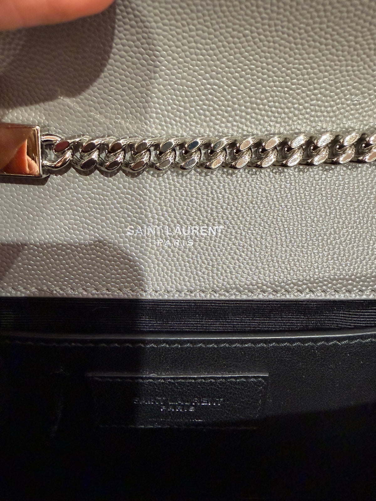 Sac Kate gris saint Laurent 27/10