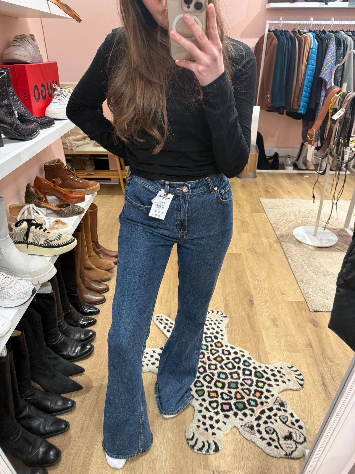 jean bleu maison scotch large T.38