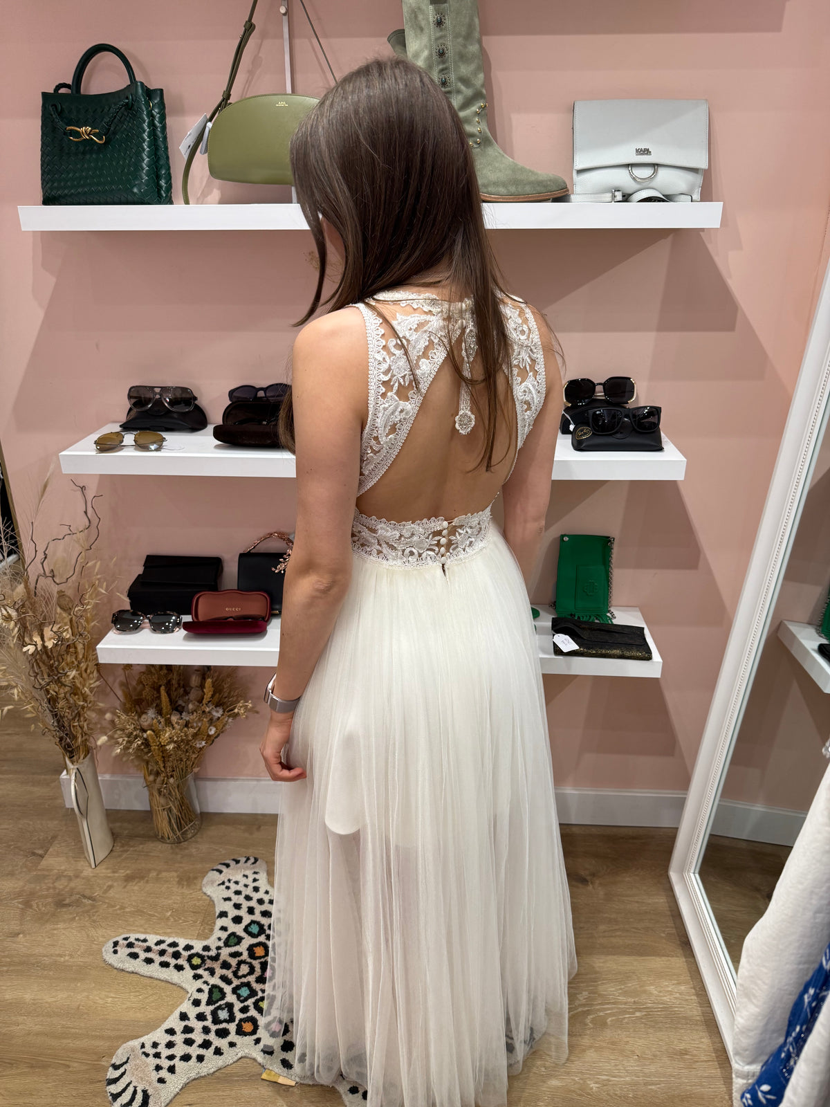 Robe pronovias T.36/38 blanche 10/06