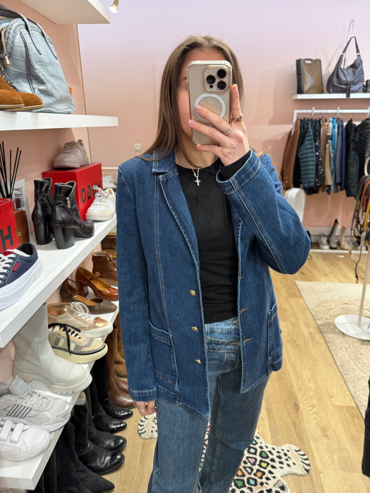 Veste en jean i.code T.36