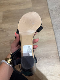 Sandales noir talon Mellow Yellow T.40