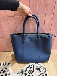 Sac bleu Emporio Armani TU