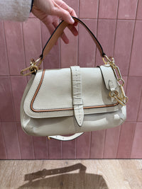 Sac beige Lancel
