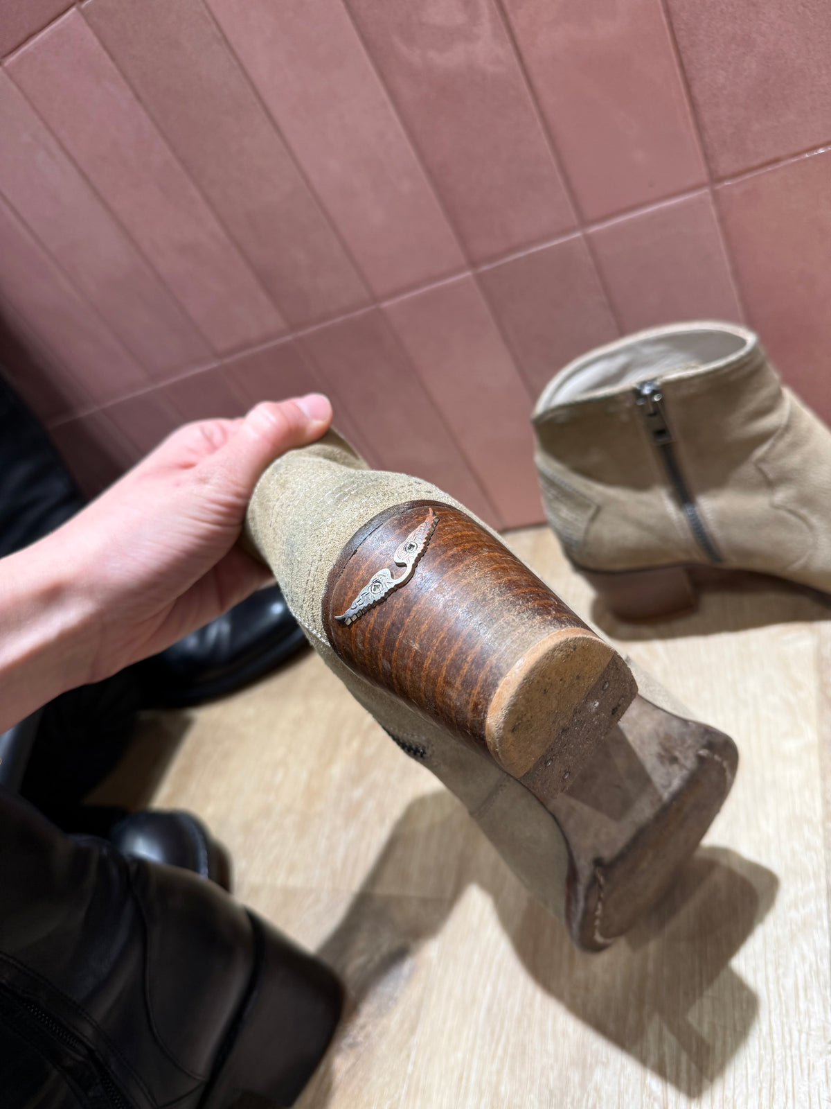 Bottines Beige Zadig & Voltaire T.39