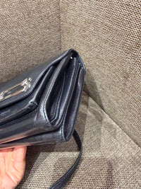 Sac lancel noir en cuir 11/08