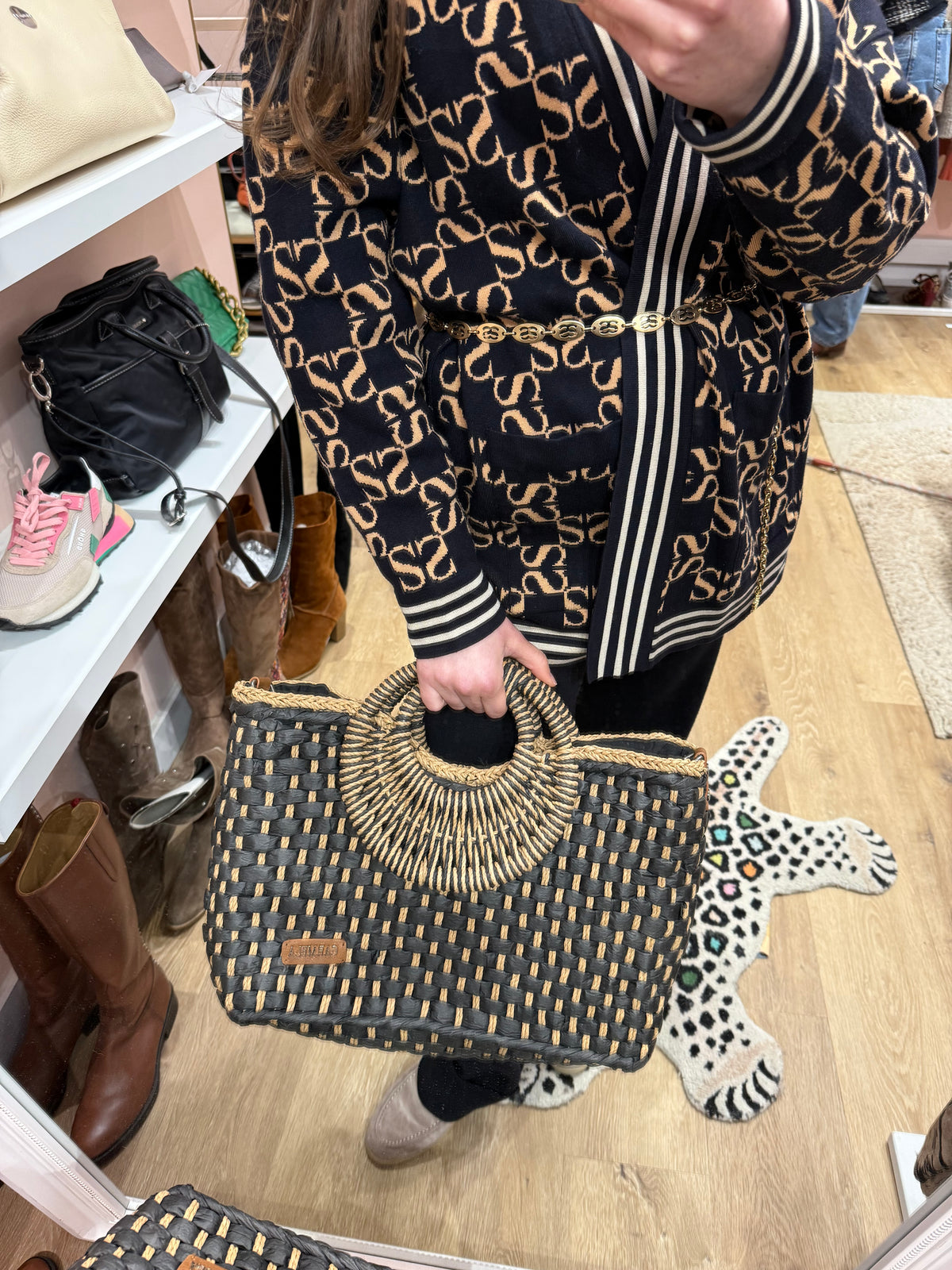 Sac panier paille Carmela T.TU