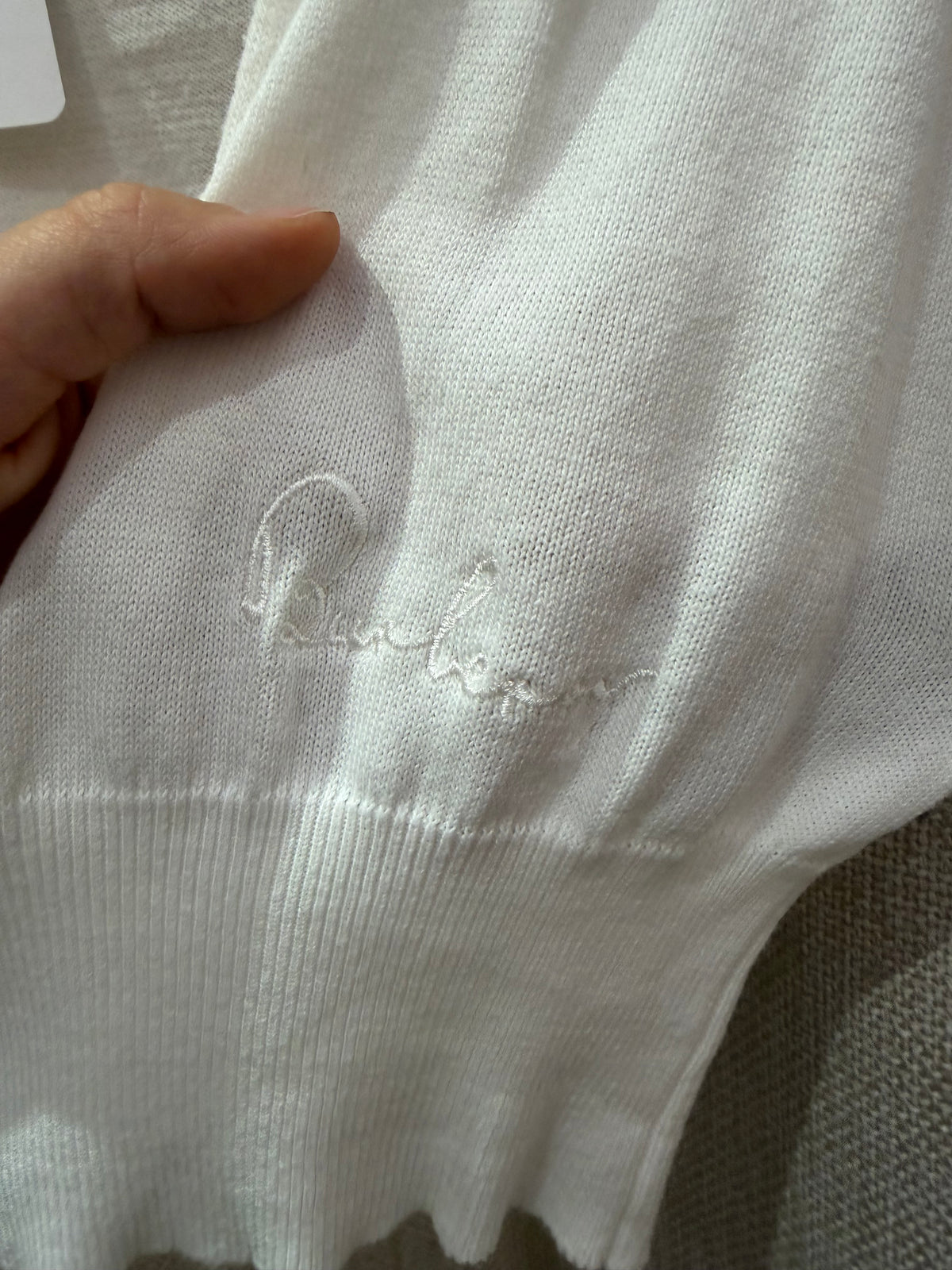Gilet Blanc Burberry T.M 11/09