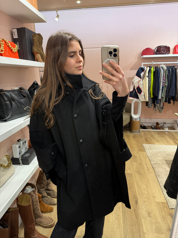 Manteau noir ikks T.U