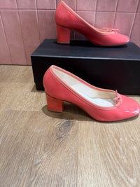 Ballerines rose vernis Repetto t.38 07/06