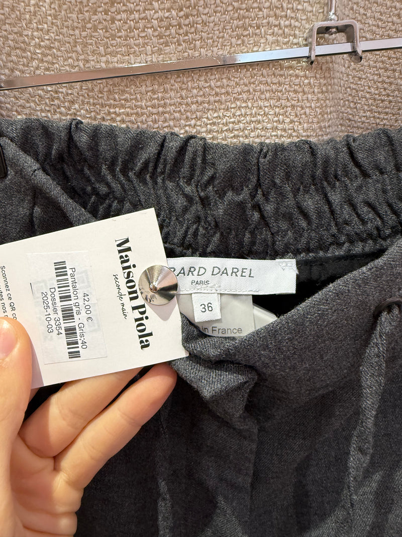 Pantalon gris taille 36 Gérard Darel