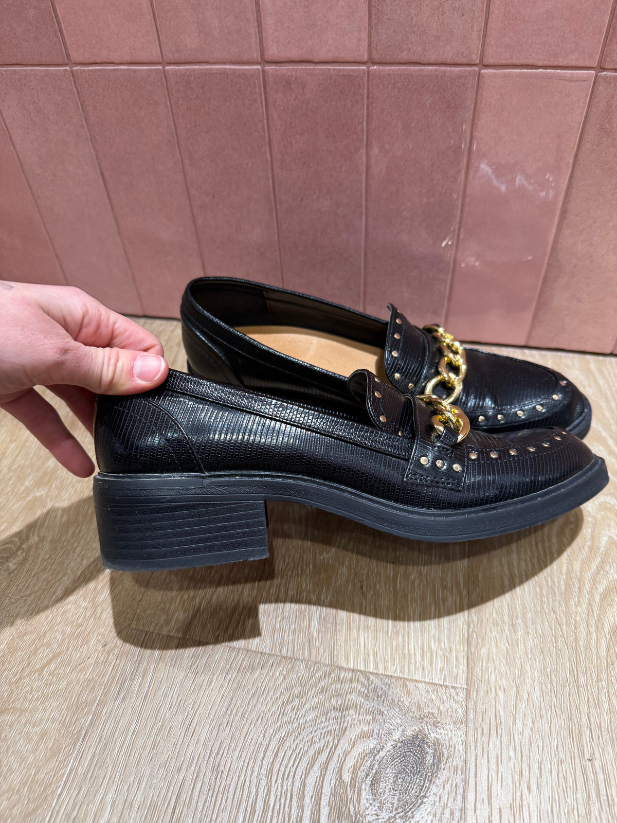 Texto mocassins noir T.40