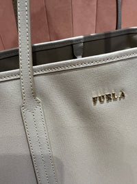 Cabas Furla gris cuir TU