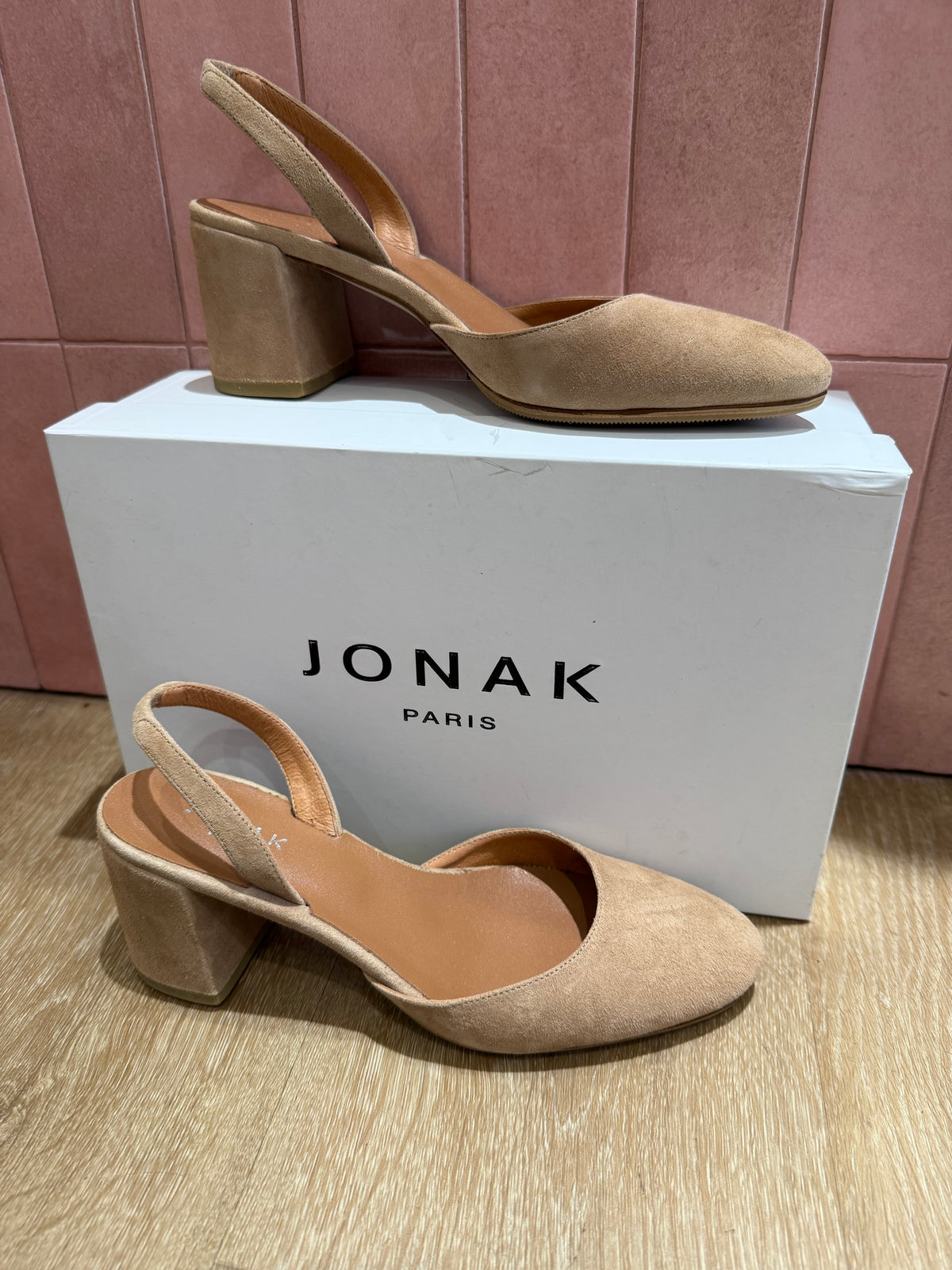 Sandales beige Jonak T.38