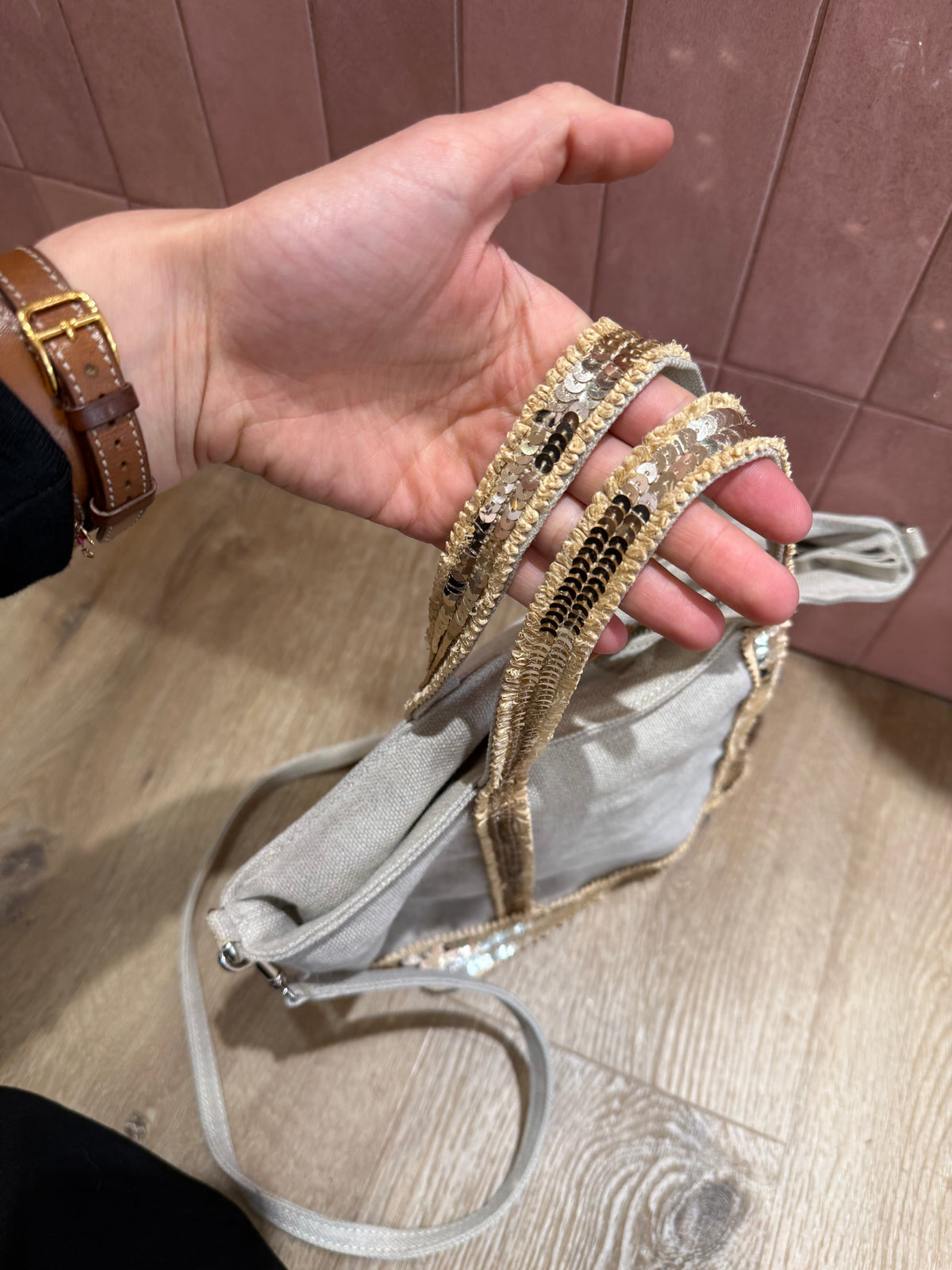 Sac vanessa Bruno beige