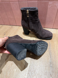Bottines marron en daim Tod’s - T.36 15/09