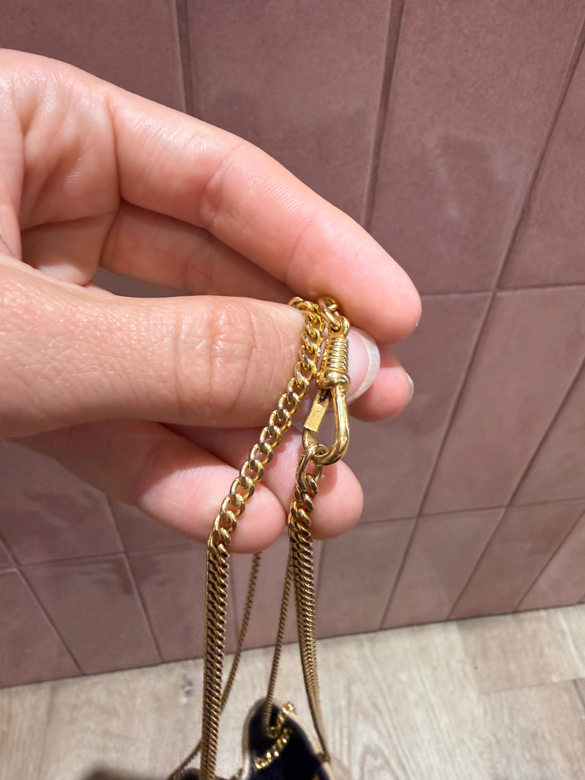 Ceinture sac Chanel Beige cuir 05/06