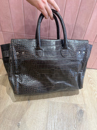 Sac Mac Douglas marron cuir 30/06