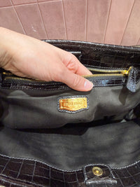 Sac miu miu marron croco