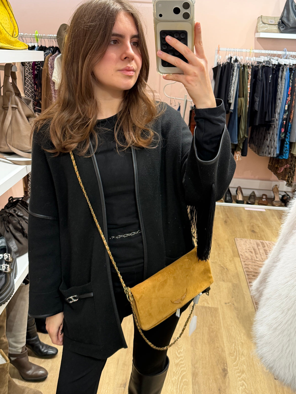 Sac Zadig & Voltaire neuf 17/10 en daim