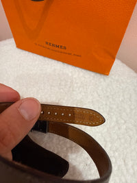 Montre hermes bracelet étoupe