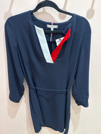 Robe Tommy Bleu marine T.M