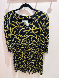 Robe Ba&sh noire et jaune T.L