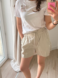 Yaya Beige Short T.36