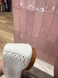 Ballerines blanches odaje T.38 10/07
