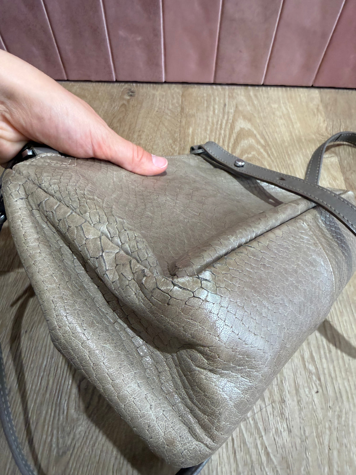 Sac Longchamp beige 20/08